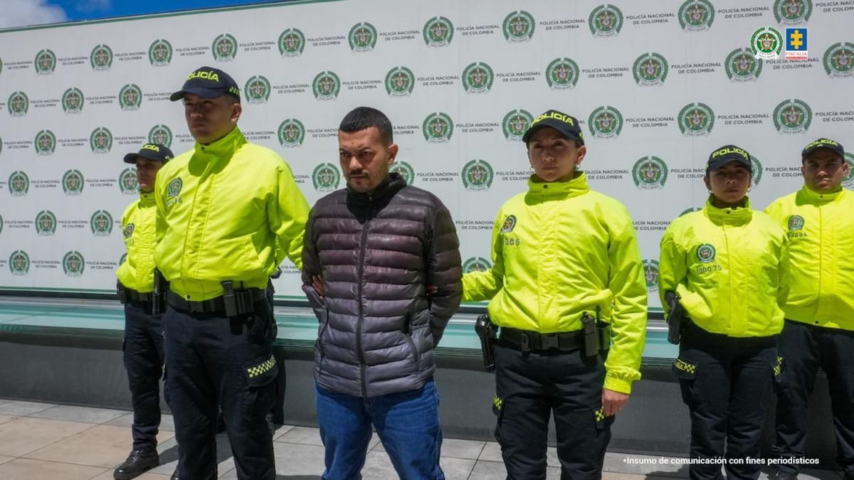 Judicializan a alias ‘El Costeño’ por atentado contra Miguel Uribe. // Foto: Cortesía de La Fiscalía.
