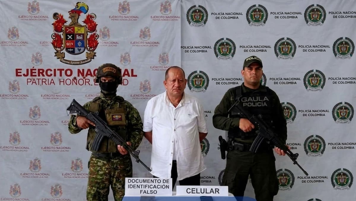 Judicializan a alias ‘Mongolo’ de ‘los Pachenca’. // Foto: Policía Nacional - mejorada con IA