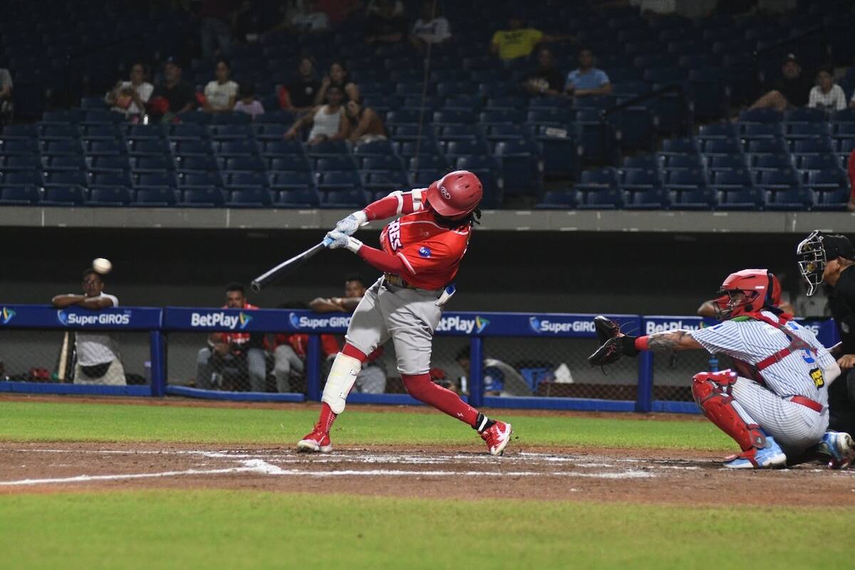 La novena de Tigres de Cartagena juega este viernes en Montería, enfrentando a la novena de Vaqueros en el estadio 18 de Junio.//Cortesía.