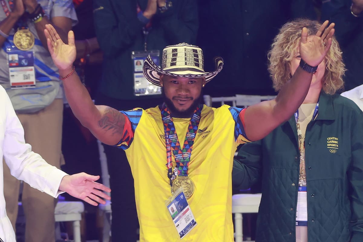 Colombia celebra el segundo lugar en los Juegos Centroamericanos y del Caribe