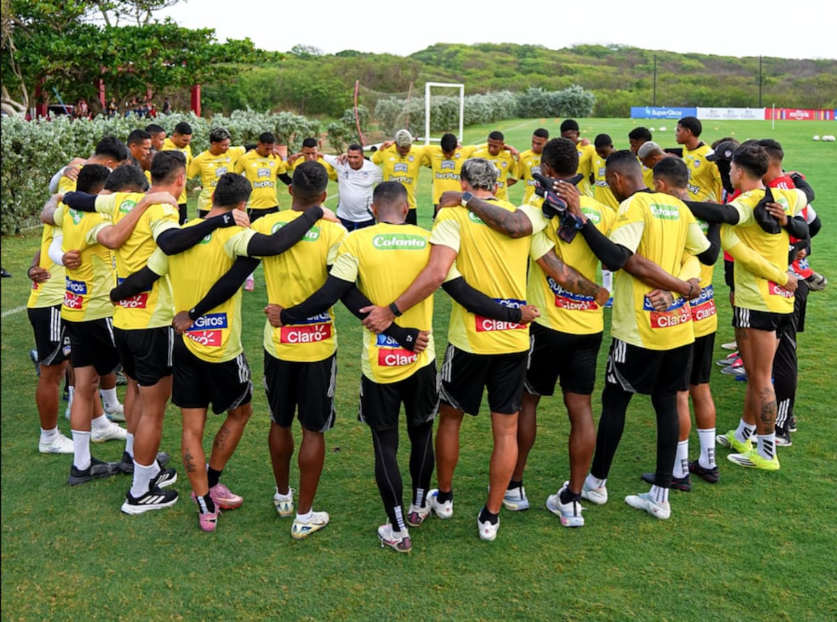 Junior de Barranquilla viajará a Medellín para para enfrentar este sábado a Águilas Doradas.//Cortesía @JuniorClubSA.