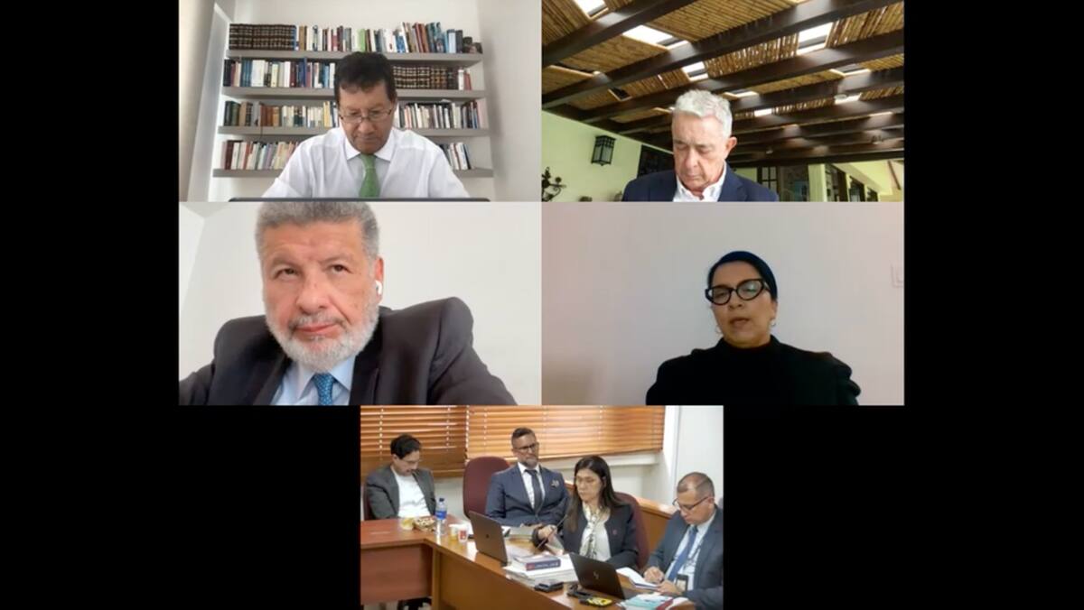 Juicio contra Álvaro Uribe entra en recta final con polémicos giros. // Foto: Colprensa.