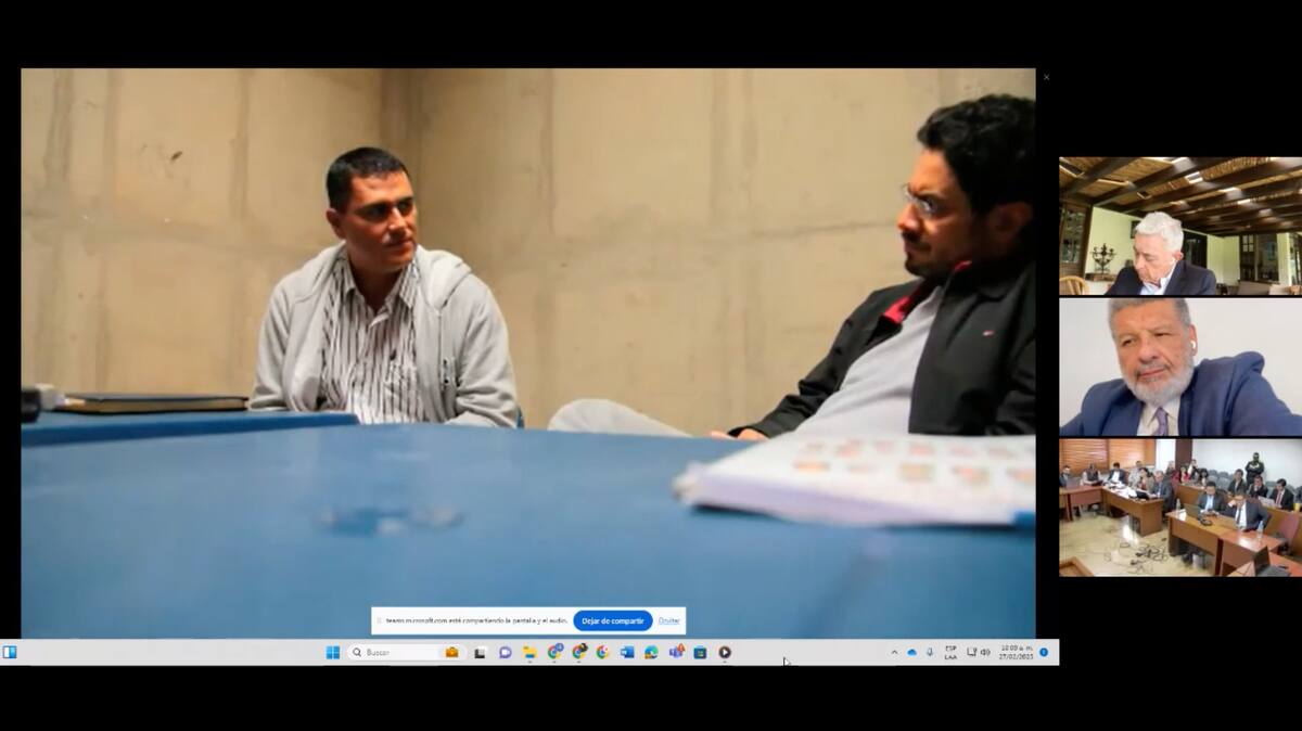 Juicio contra Álvaro Uribe entra en recta final con polémicos giros. // Foto: Colprensa.