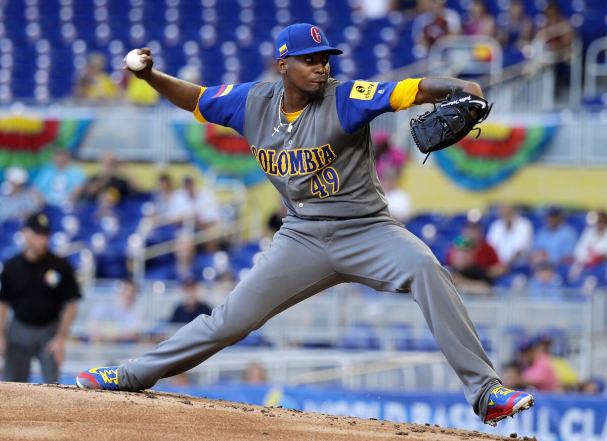 Julio Teherán quiere seguir ganando partidos en el Clásico Mundial de Béisbol. //Foto, AP: Lynne Sladky
