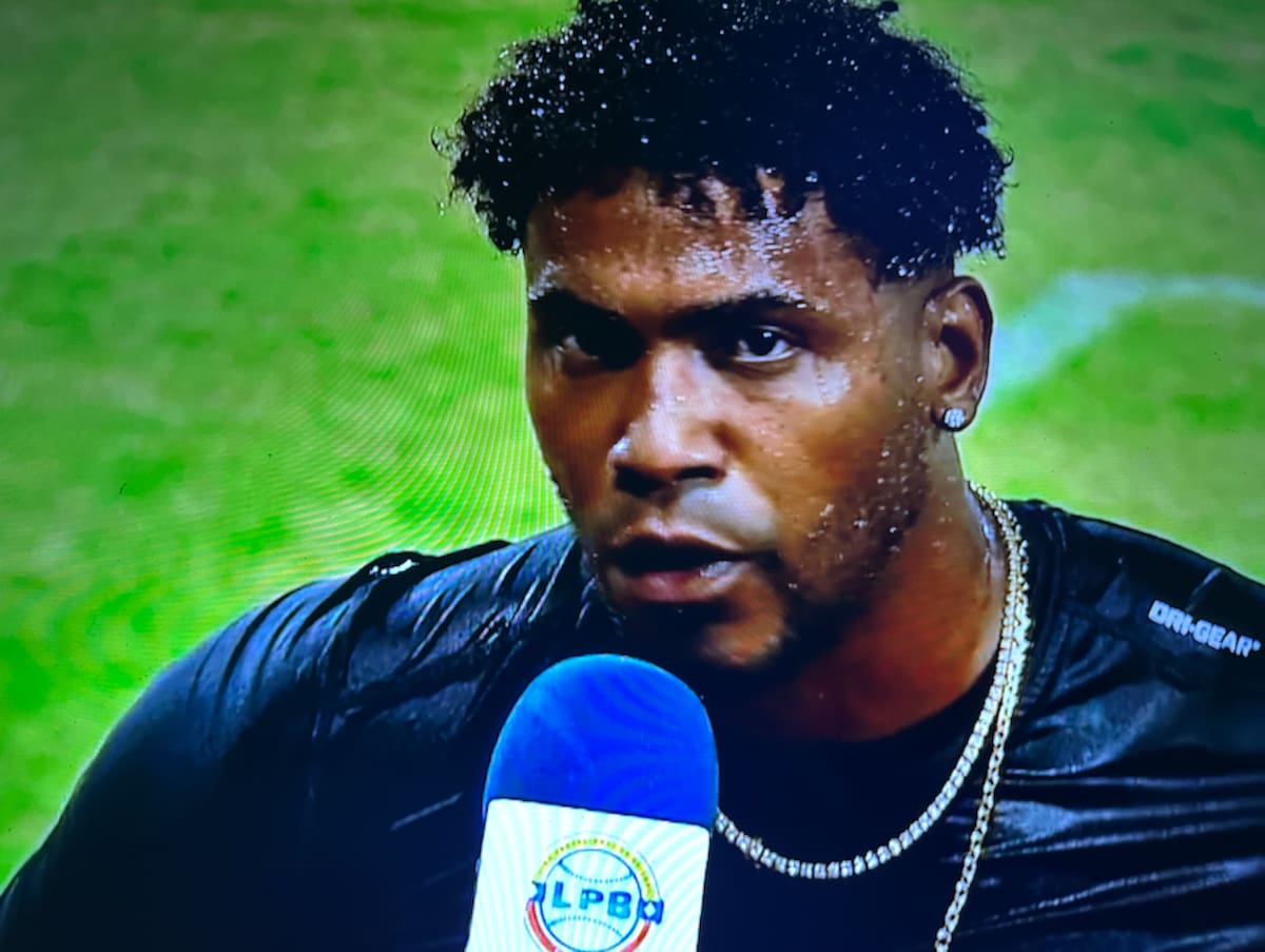 Julio Teherán guió a la final de la Liga Profesional de Béisbol Colombiano a la novena Tigres de cartagena que derrotó 3 carreras por 1 a Caimanes de Barranquilla en el estadio Édgar Rentería.//Cortesía LPBC.