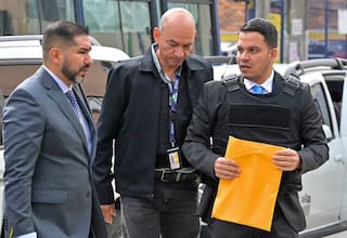 Sneyder Pinilla llegó a la Corte Suprema a declarar contra Name y Calle