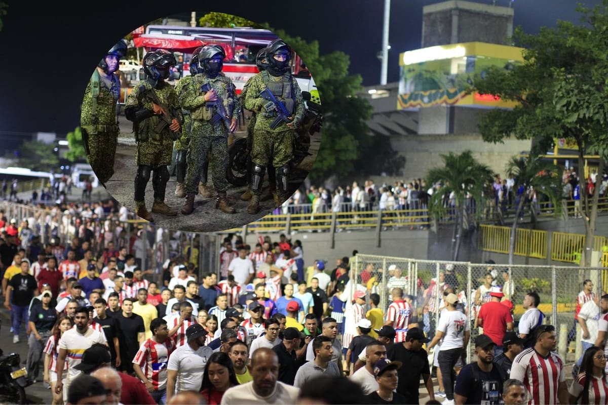 El esquema de seguridad para el partido del Junior y Cerro Porteño en el Jaime Morón