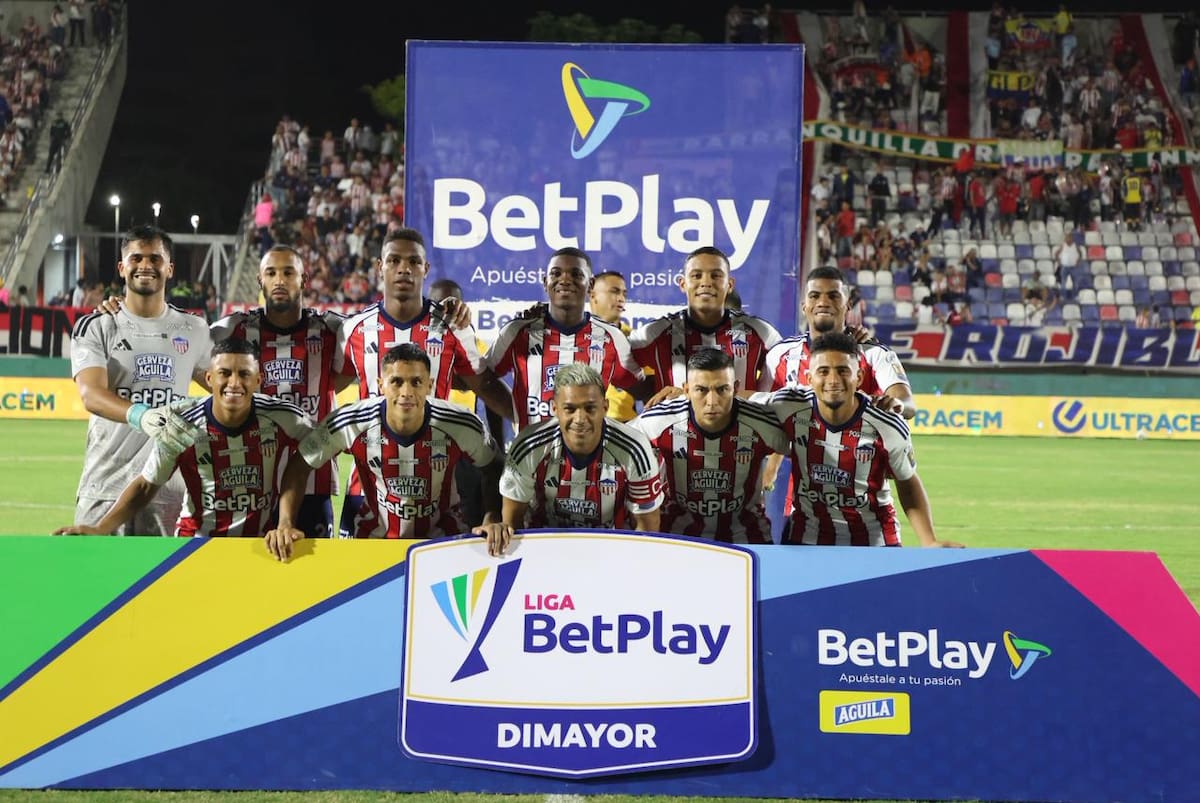 Junior de Barranquilla ya conoce a sus rivales para la Copa Libertadores 2026. //Foto: Jairo Cassiani