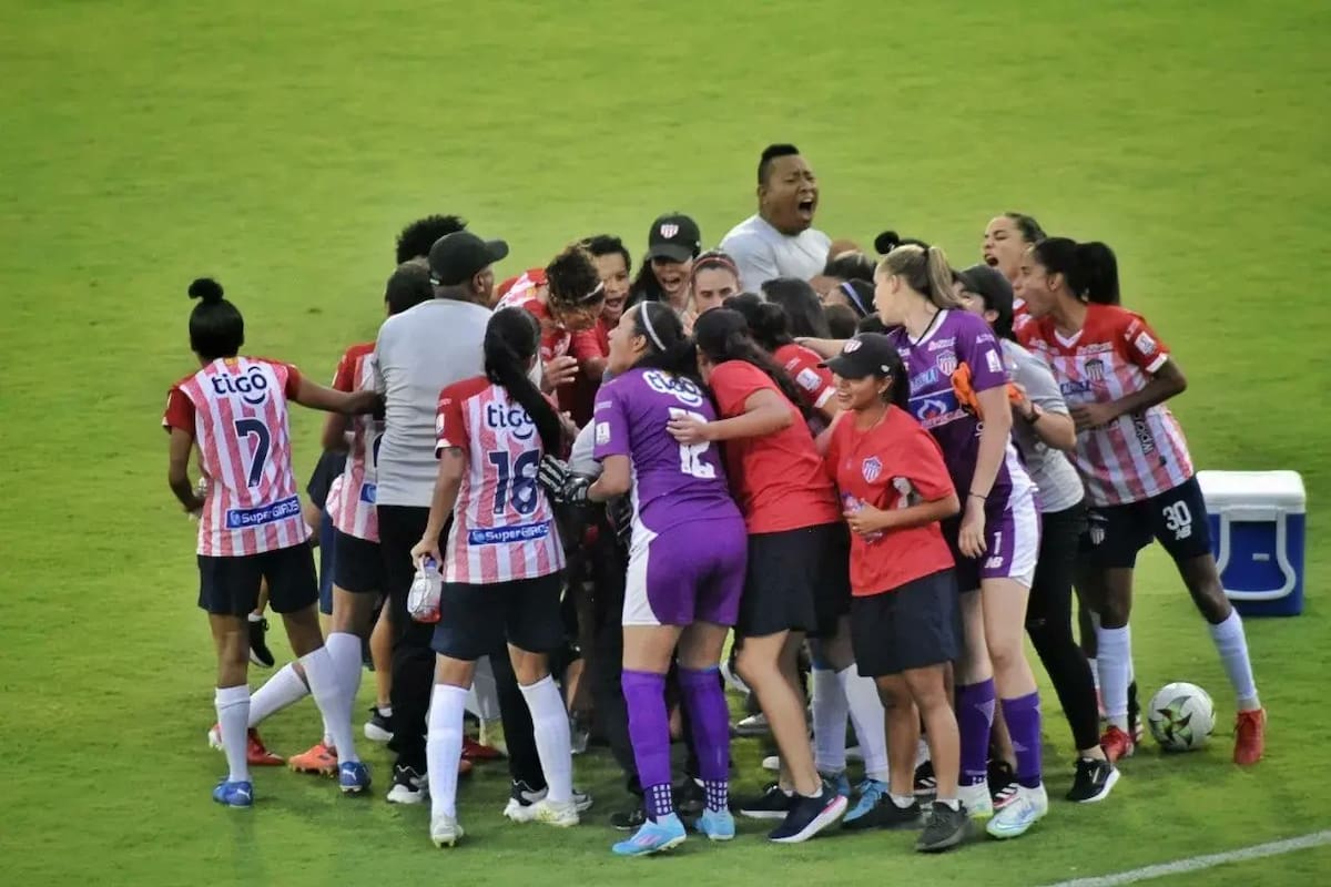 Junior de Barranquilla Femenino. //Tomada de @Yinaris19
