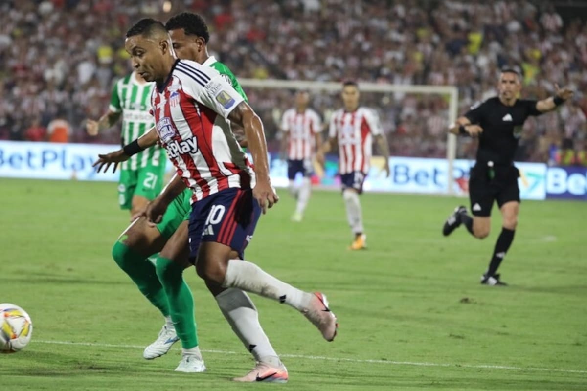 Video: el gol que le anularon a Atlético Nacional ante Junior
