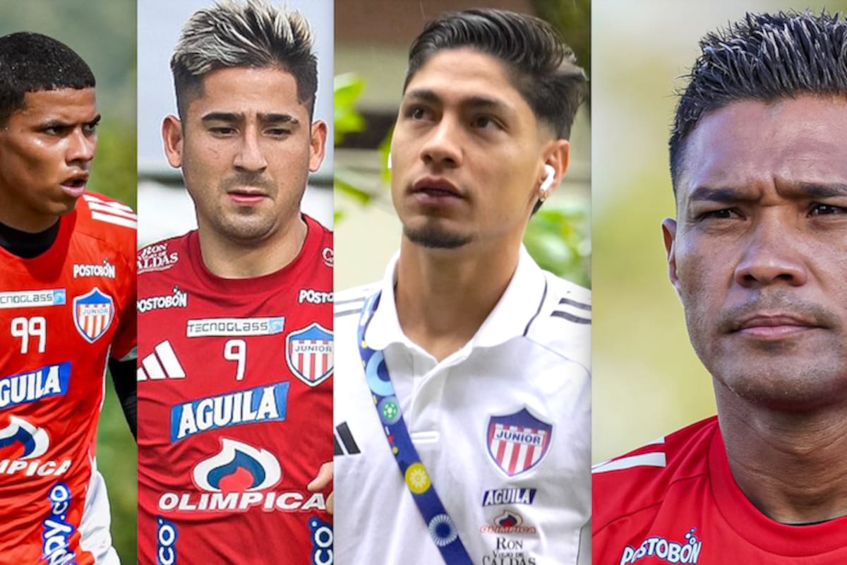 Los convocados por Junior para enfrentar al Atlético FC por Copa Colombia