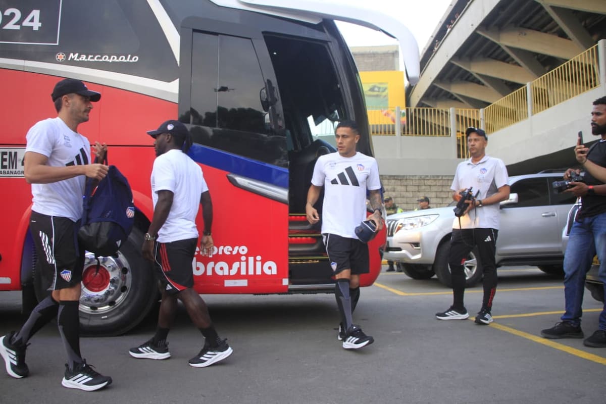 Junior ya está en Cartagena. // JULIO CASTAÑO
