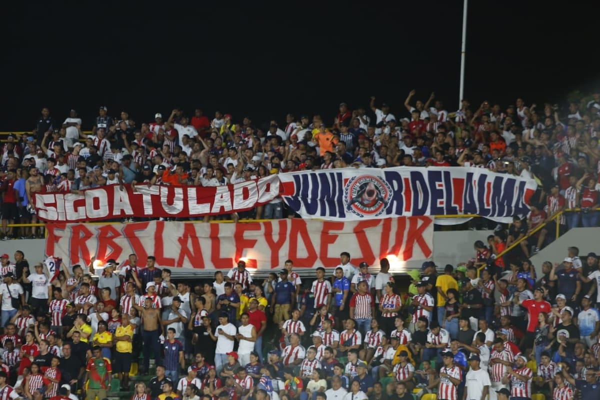 La hinchada de Junior se gozó el partido de principio a fin. //LUIS HERRÁN EL UNIVERSAL