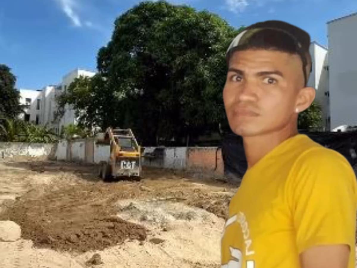 Jurgen Palencia, obrero muerto. Foto autorizada por su familia.