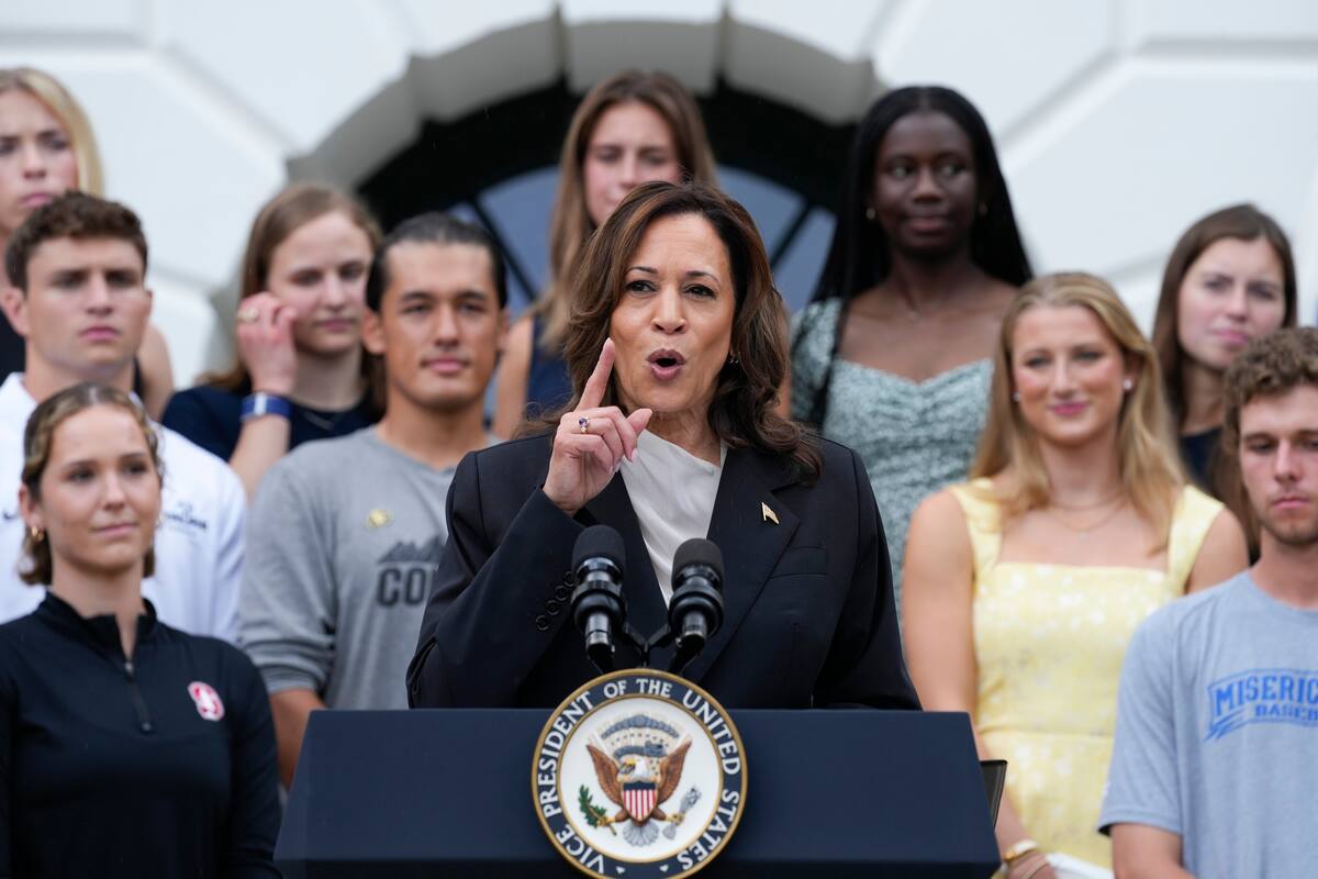 Kamala Harris se estrena como aspirante a la presidencia de Estados Unidos