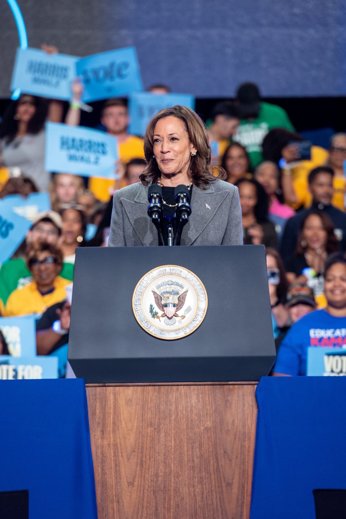 Kamala Harris, vicepresidenta de Estados Unidos. //EFE