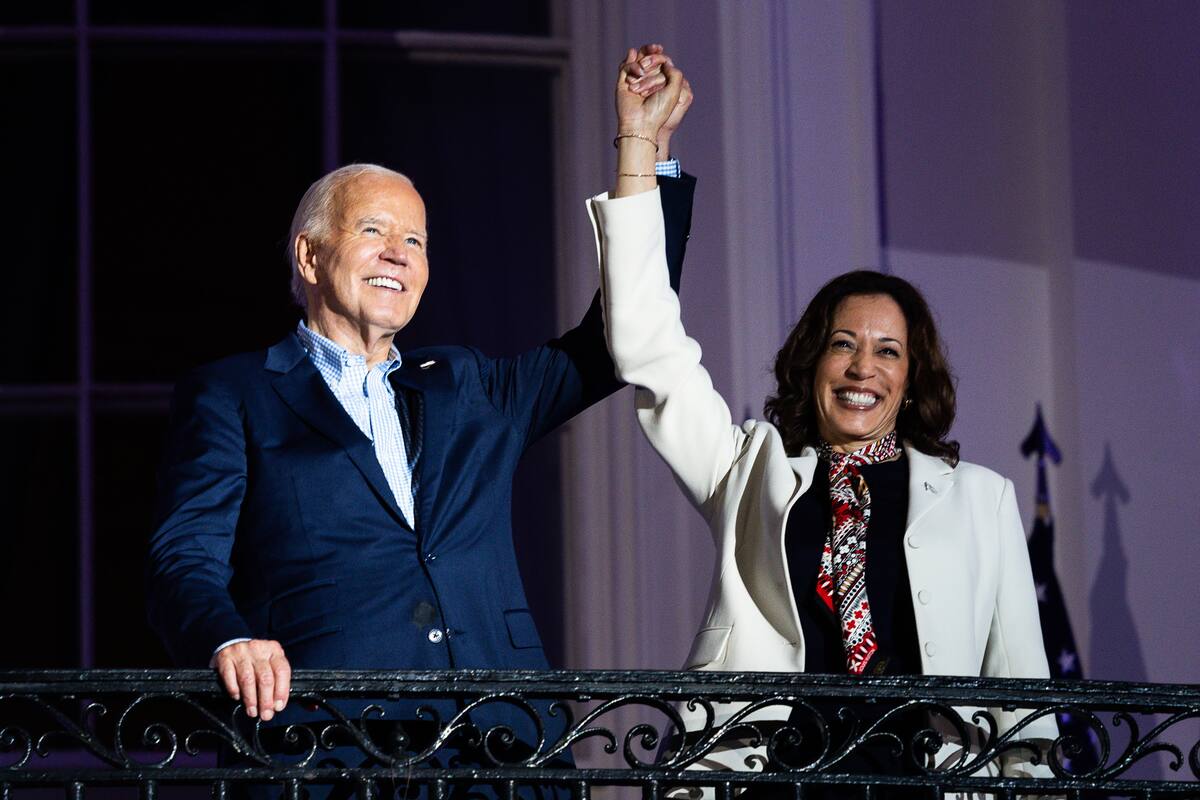 El presidente de EE.UU., Joe Biden, y la vicepresidenta, Kamala Harris. EFE/Tierney L. Cross