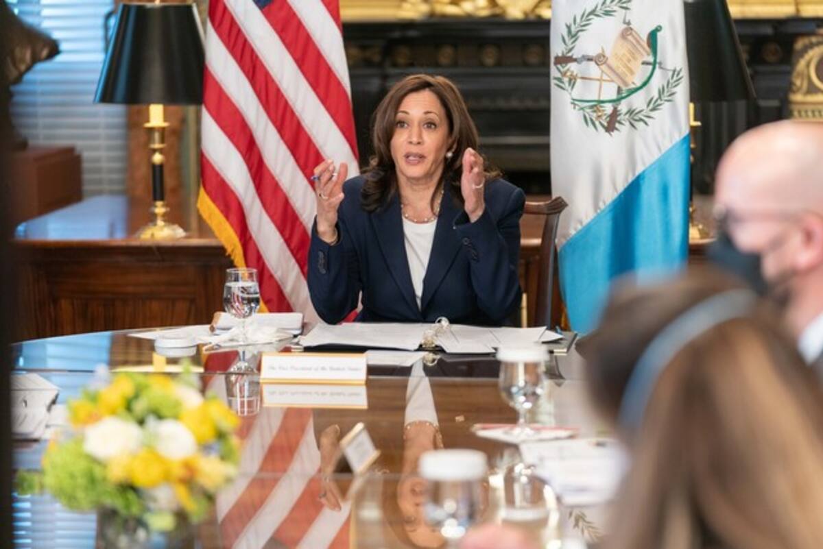 Kamala Harris, vicepresidenta de Estados Unidos. //EFE