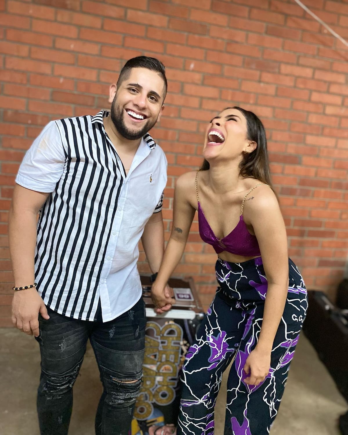Karen Lizarazo y Checho Camargo. //Foto: @chechocamargo.