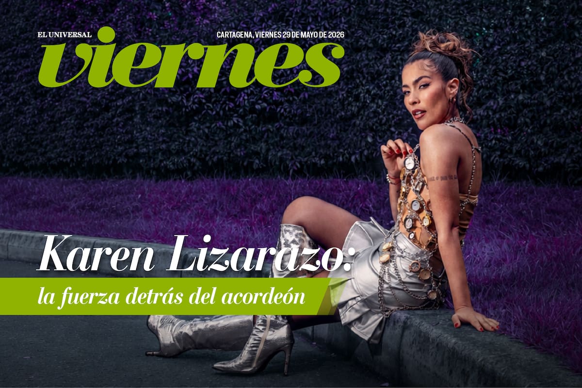 Karen Lizarazo cuenta cómo se abrió camino en el vallenato. // Diseño de Guillermo Navarro - El Universal