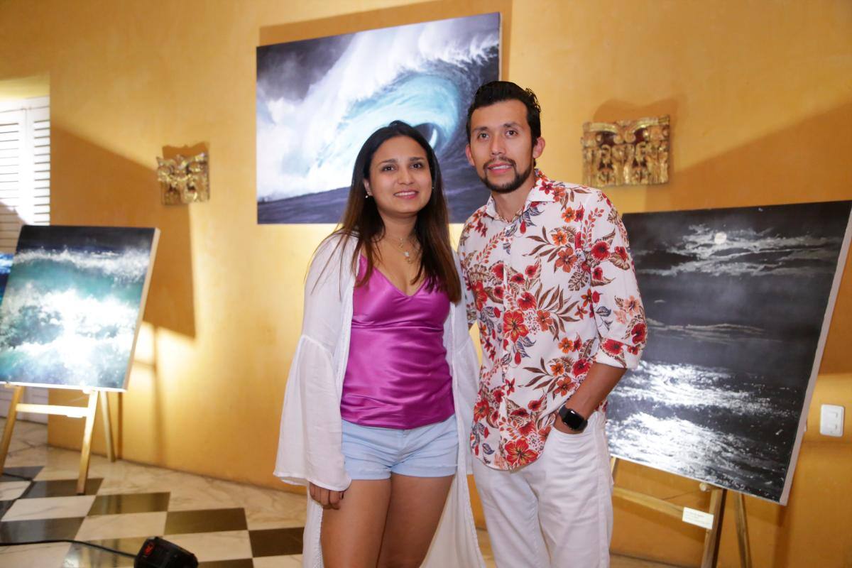 Karla Marín y Cristian Vargas.