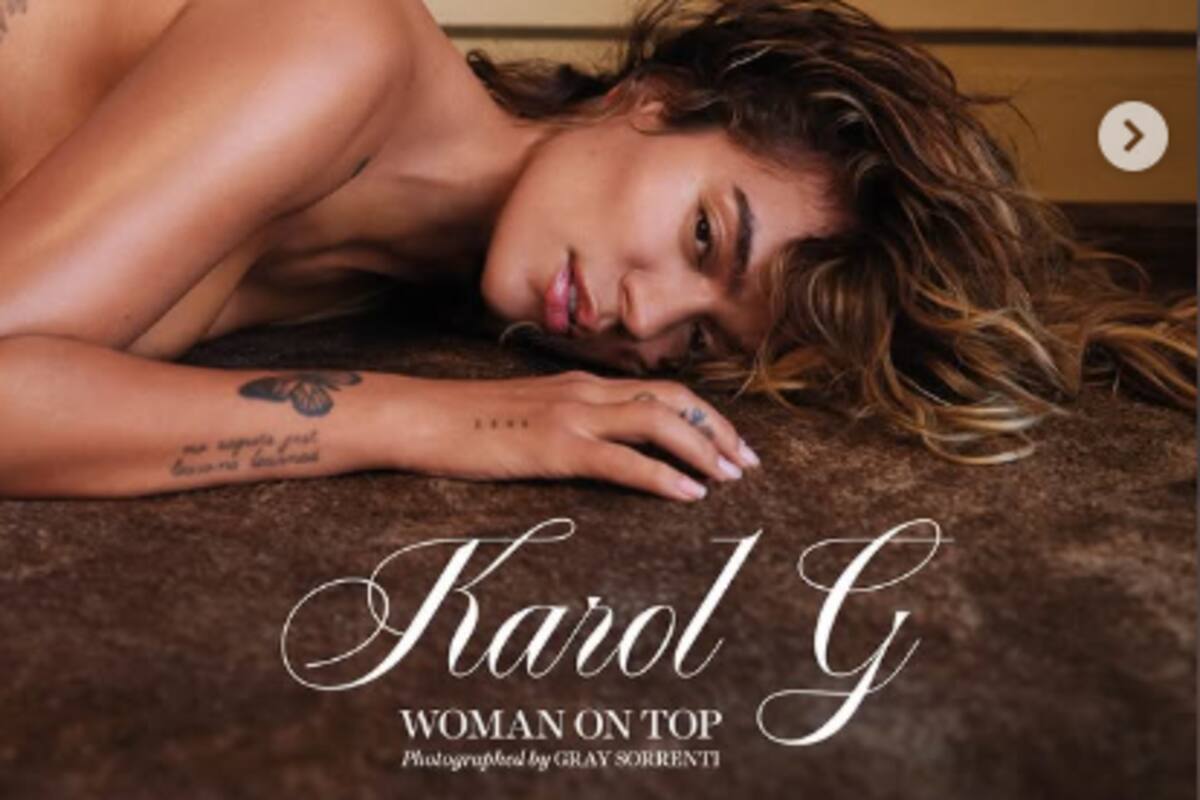 Karol G sorprendió con sensuales fotos para Playboy y confirmó ruptura con Feid