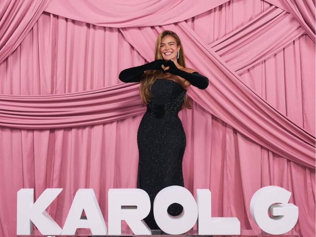 Karol G en la premiere de su documental 'Mañana fue muy bonito' de Netflix. //Foto: IG @netflixlat.