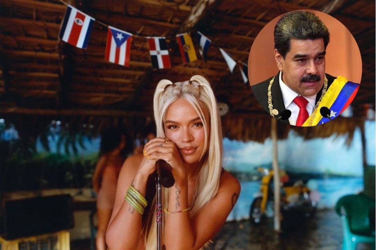 ¡No hay canción para Maduro! Karol G desmintió al presidente de Venezuela