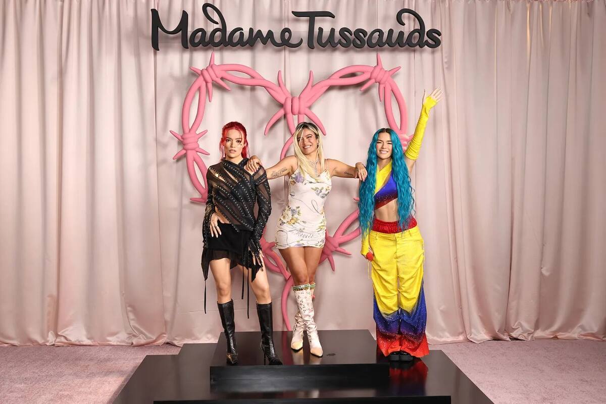 Karol G, inmortalizada con dos figuras de cera en Madame Tussauds