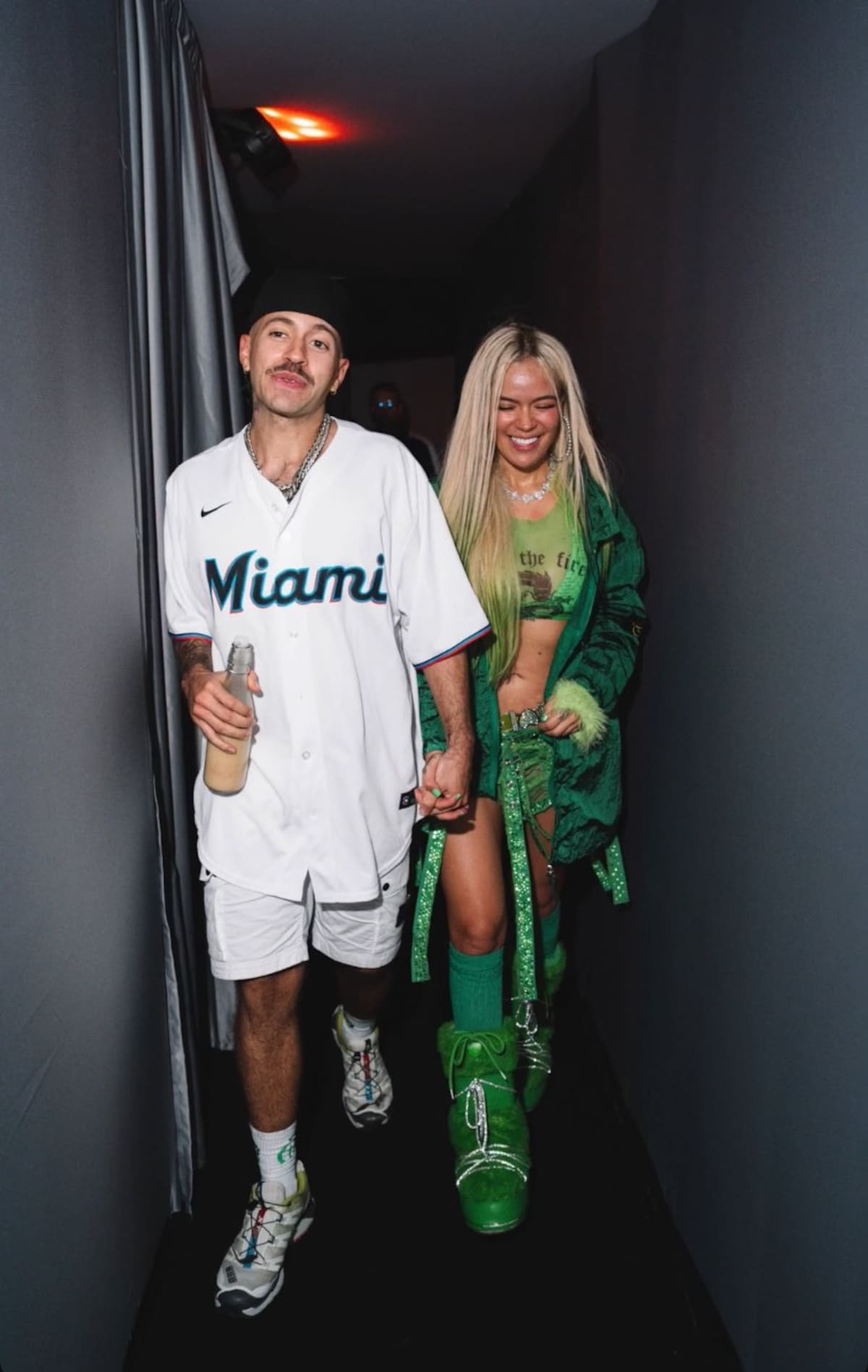 Karol G se presentó en el concierto de Feid en el Estadio Atanasio Girardot el pasado 8 de diciembre. //Foto: tomada de Internet.