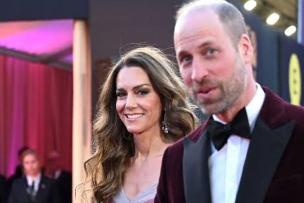 Kate Middleton y el príncipe William juntos en los BAFTA 2026 tras polémica familiar