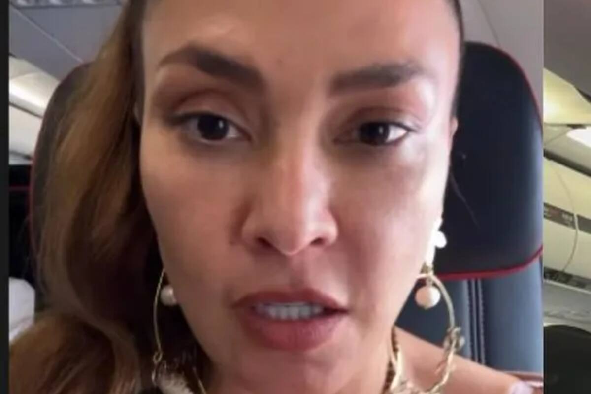 Alarma en vuelo por pasajero que generó pánico: actriz Katherine Porto contó detalles