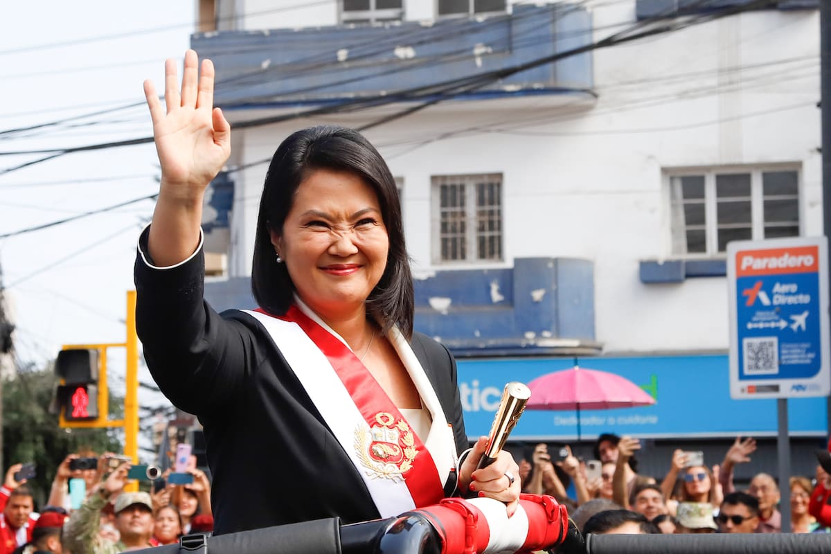 Keiko Fujimori recibe un 60 % de aprobación tras el inicio de su Gobierno