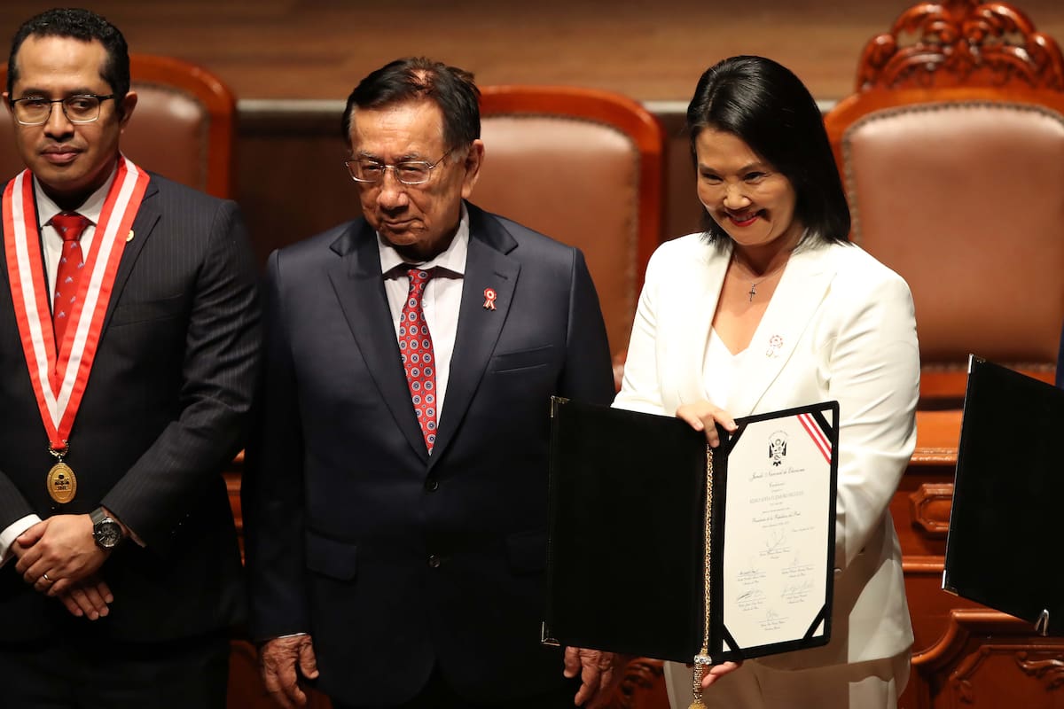 Keiko Fujimori hace historia y lanza un mensaje que sacude la política peruana