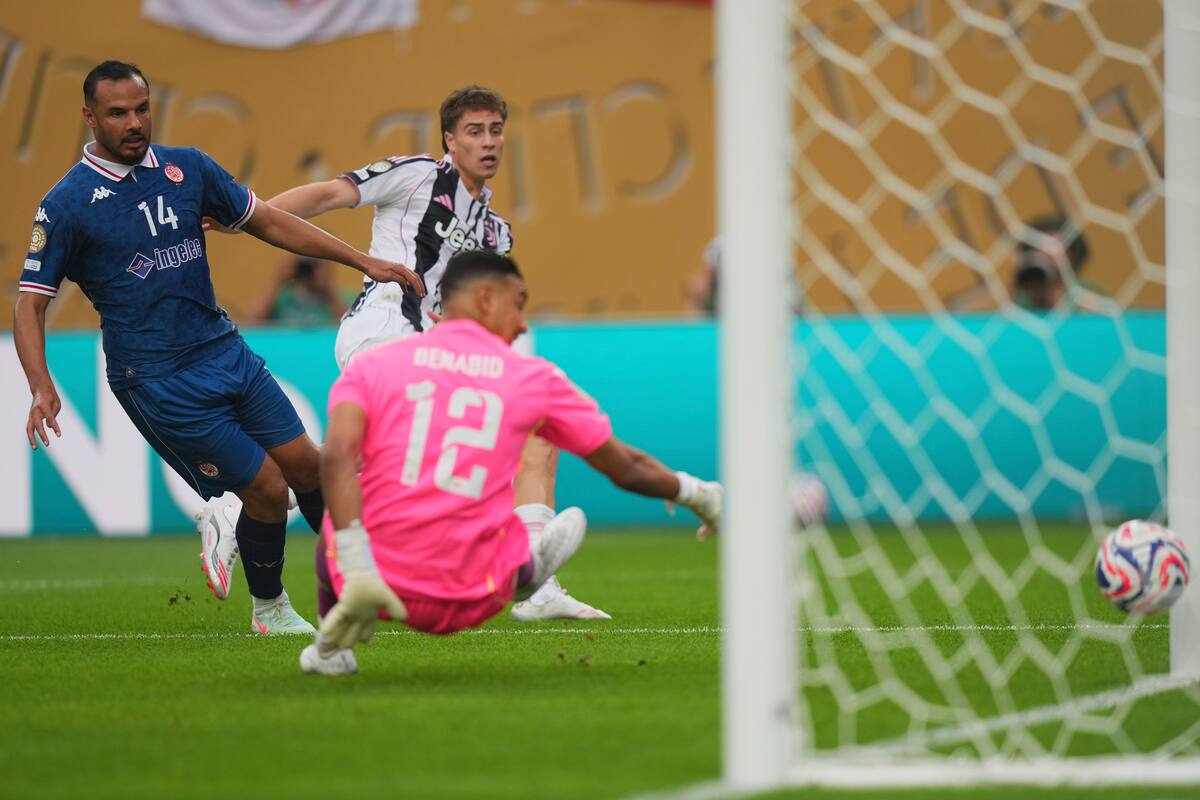 Kenan Yildiz fue el protagonista del encuentro para la Juventus. //Foto, AP: Chris Szagola
