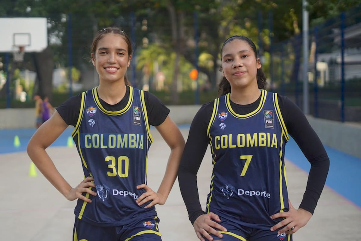 Keren Bertel y María Elisa Millán están listas para el Mundial FIBA-Sub17