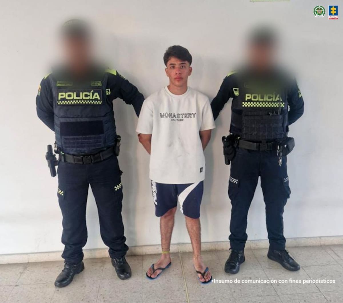 Kevin Quintero Cifuentes, alias 'El Paisa', judicializado por acontecimientos registrados en el barrio Marbella. //FOTO CORTESÍA FISCALÍA GENERAL DE LA NACIÓN.