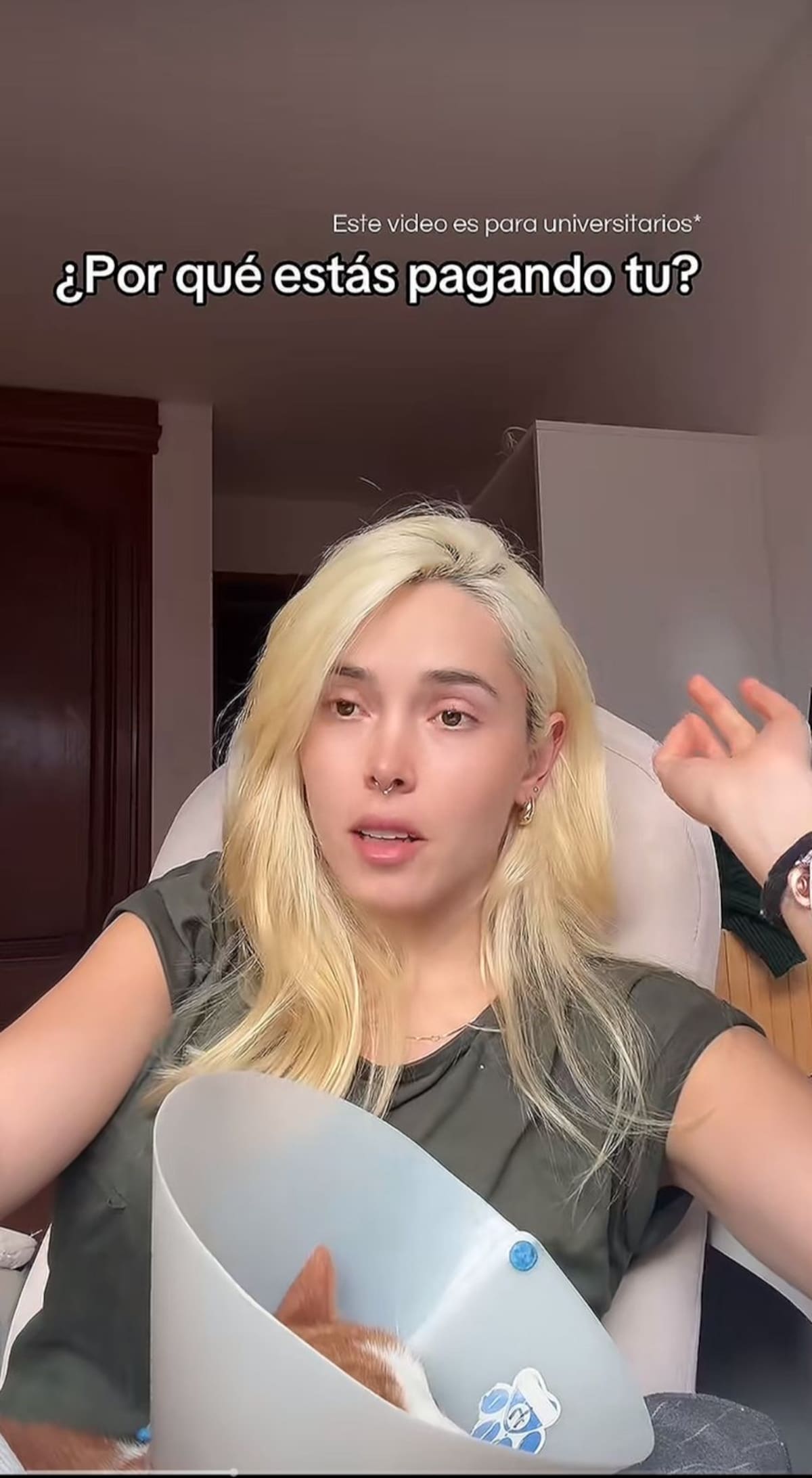 Kika Nieto abrió el debate en redes sociales al reflexionar sobre el costo de estudiar una carrera profesional y las posibilidades que ofrece actualmente la inteligencia artificial.