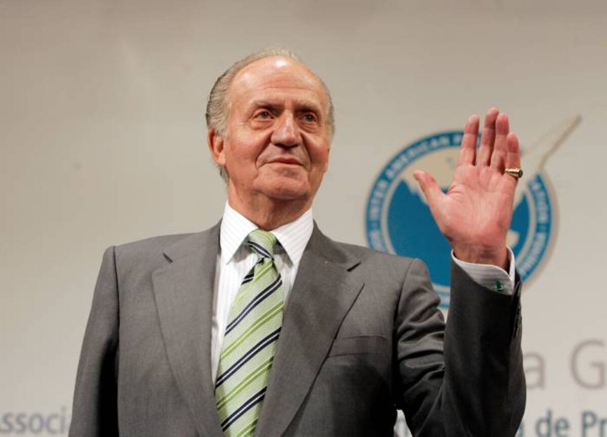 Rey Juan Carlos de España. AP PAUL WHITE