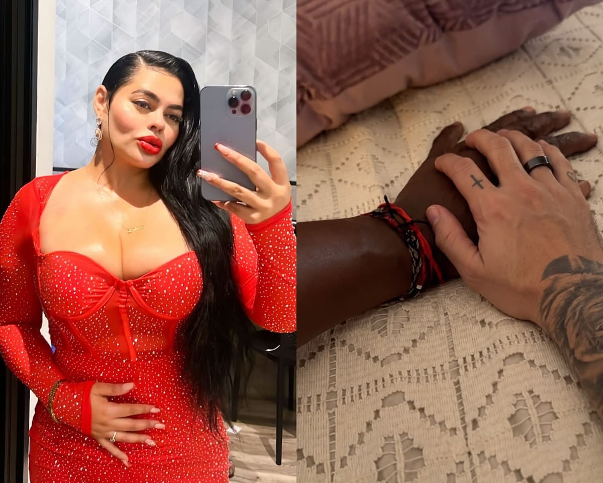 La expareja del actor reaccionó en redes sociales a la publicación que despertó especulaciones entre sus seguidores.//Foto tomada de IG: @koralladiva @bola8actor