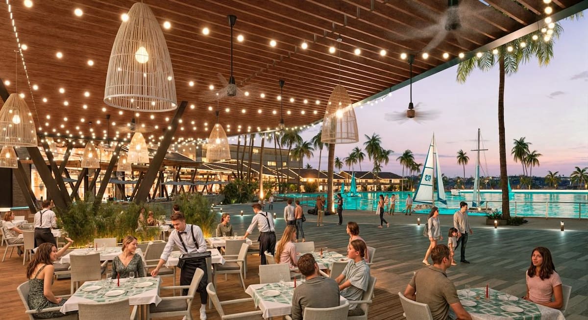 Vista parcial del Kristal Mall Cartagena. //Cortesía