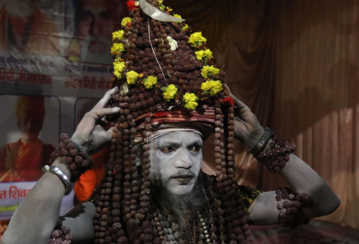 Kumbh Mela es un festival hindú que se celebra cada 12 años. // Foto: EFE