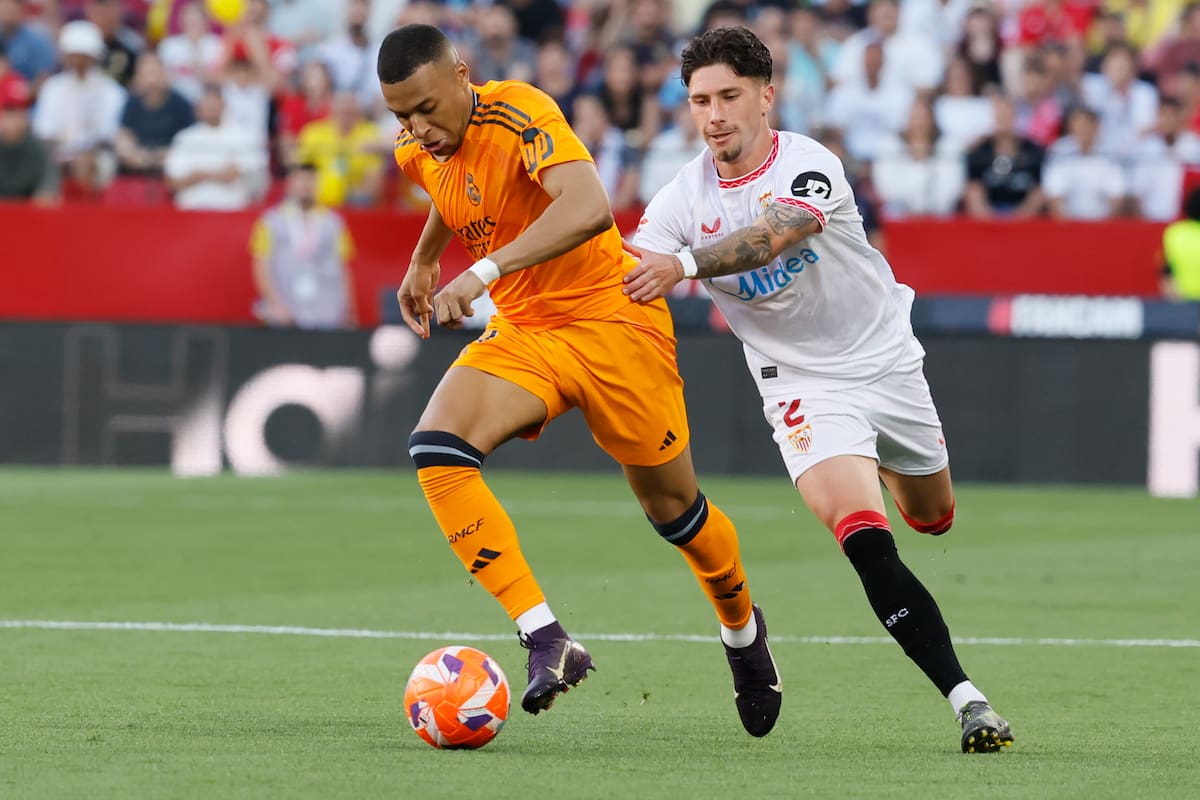 Kylian Mbappé podría volver a la titularidad con Real Madrid. //Foto, EFE: José Manuel Vidal