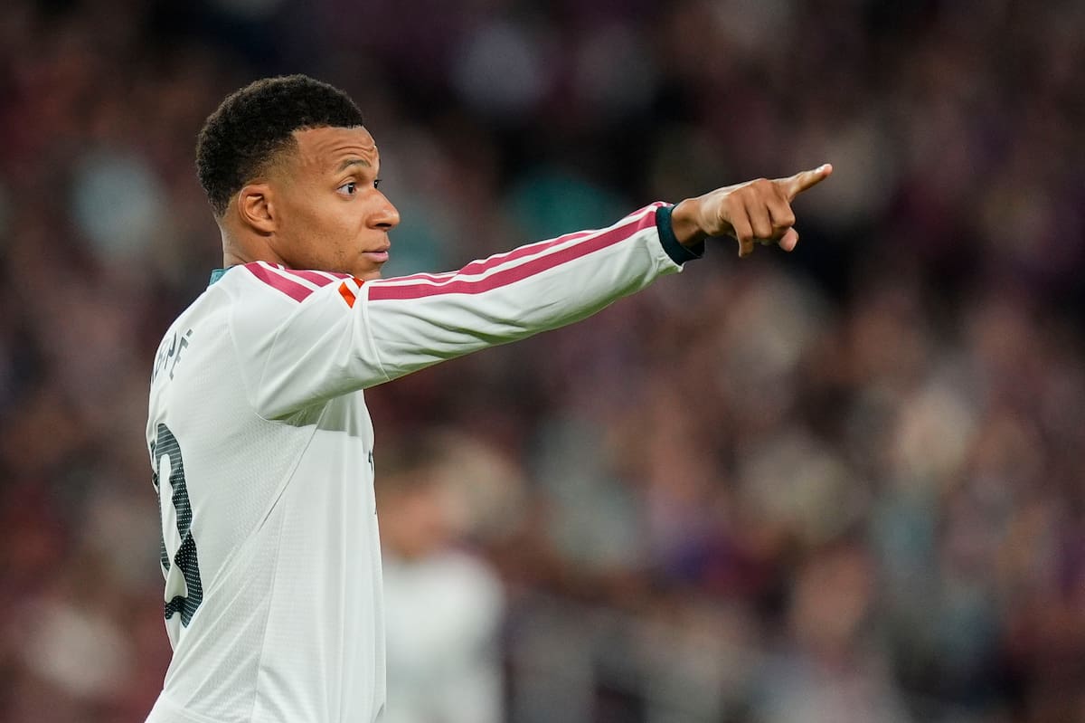Kylian Mbappé, delantero francés del Real Madrid. //Foto, EFE: Siu Wu