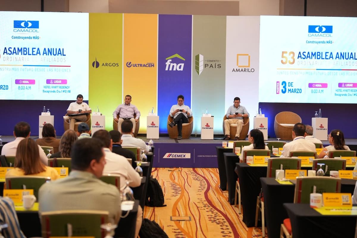 La 53 Asamblea Anual de Afiliados de Camacol Bolívar. // Foto: cortesía - Distrito