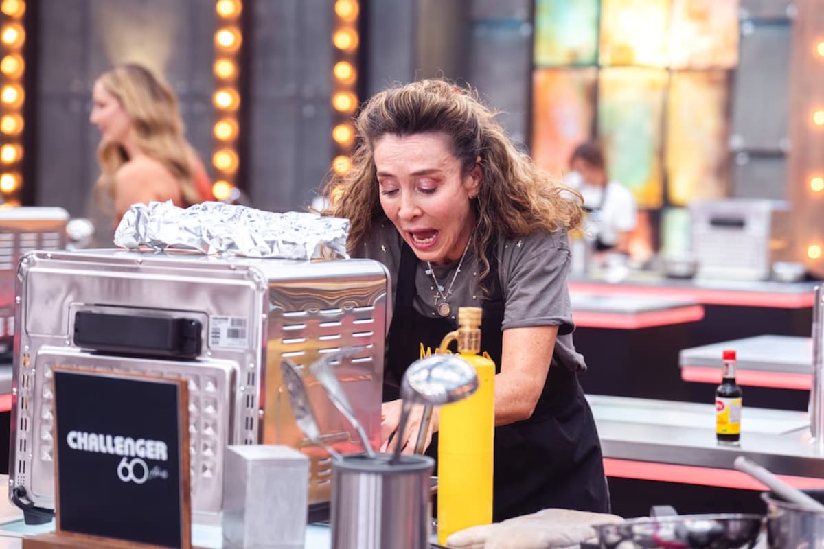 Marcela Carvajal sufrió accidente durante reto de MasterChef: llamaron a paramédicos