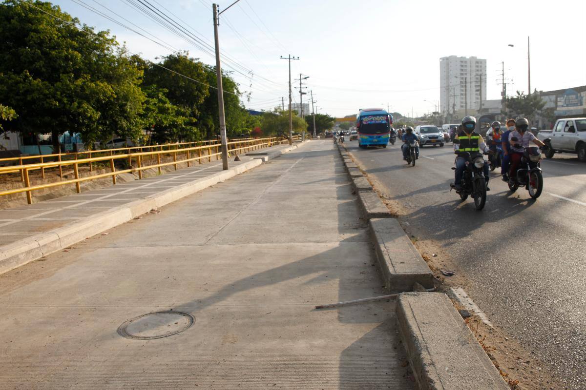 Las obras que realizó la Alcaldía este 2021 en la malla vial de Cartagena
