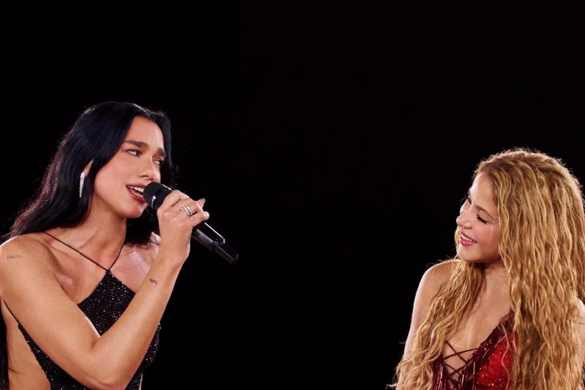 “Un sueño hecho realidad”: Shakira tras cantar ‘Antología’ con Dua Lipa
