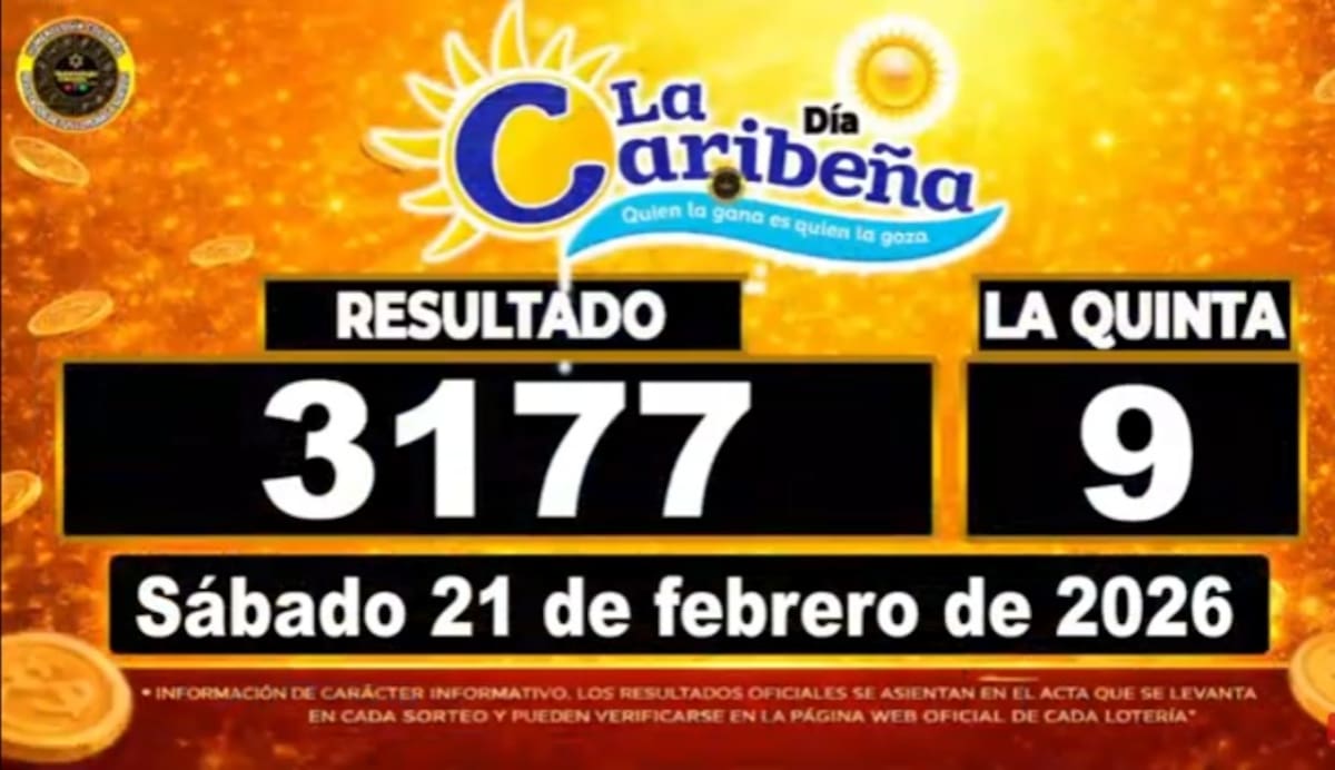 La Caribeña Día 21 de febrero de 2026. // Foto: captura de pantalla