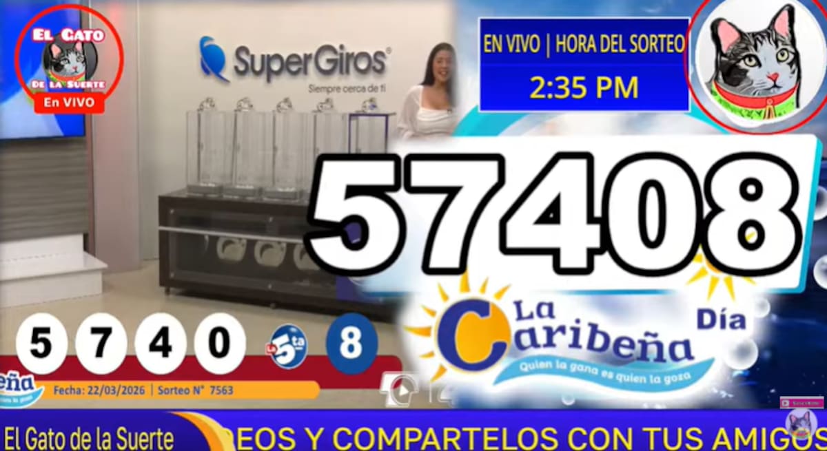 La Caribeña Día 22 de marzo de 2026. // Foto: captura de pantalla